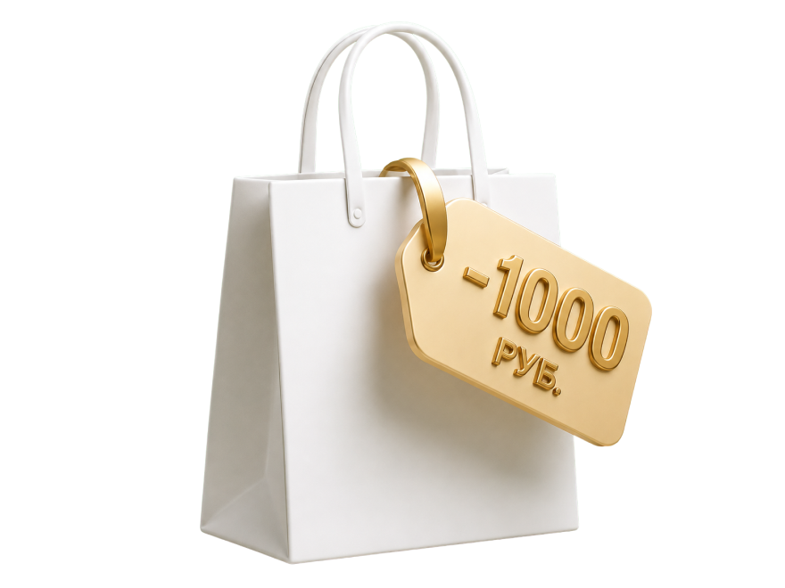 Скидка 1000 руб. на покупку